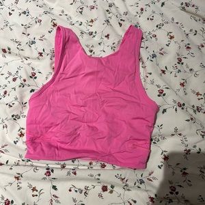 Lululemon sports bra sonic pink
